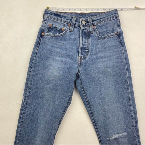 Levi’s 501 High Rise Ass Rip / Butt Rip Jeans - Picture 2 of 7